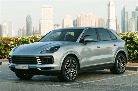 Rent Porsche Cayenne Silver In Dubai Suv Octane Luxury Car Rental Dubai