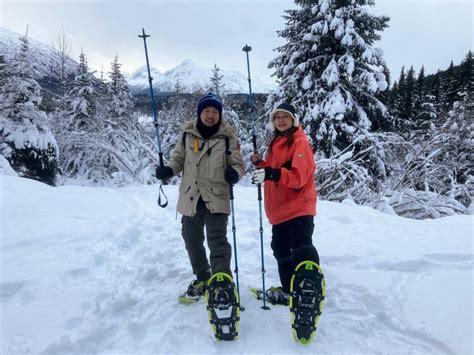 Guided Snowshoeing Adventure From Seward Alaska