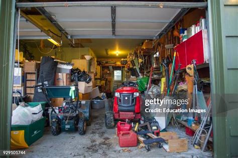 Cluttered Garage Photos And Premium High Res Pictures Getty Images