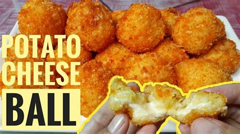 Resep Potato Cheese Ball Bola Bola Kentang Keju Youtube