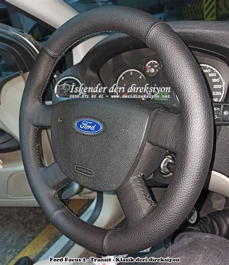 Ford Focus Komple Kaplama Siyah Iskender Deri Direksiyon