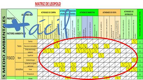 Ejemplo De Matriz De Leopold Impacto Ambiental Excel Nuevo Ejemplo Porn Sex Picture