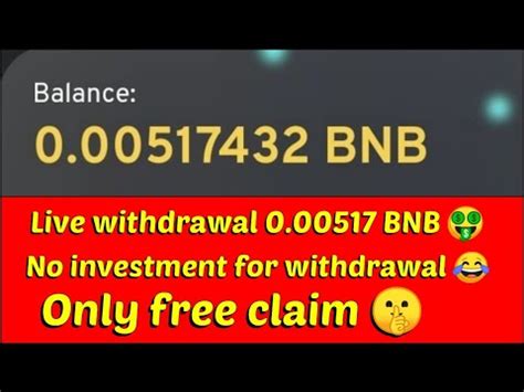 Claim Free Bnb In Trust Wallet L New Bnb Mining Site L New Bnb Airdrop