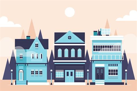 Colecci N De Ilustraciones De Casas Vector Gratis