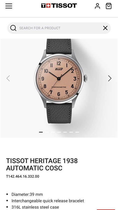 New Tissot Heritage 1938 : r/tissot