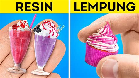 Resin Epoksi Vs Lempung Polimer Ide Diy Lucu Untuk Pencinta