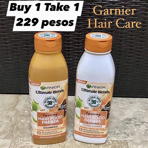 Buy Take Garnier Ultimate Blends Papaya Coconut Shampoo