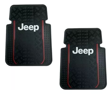 Kit Tapetes Delanteros Rojos Jeep Liberty Env O Gratis