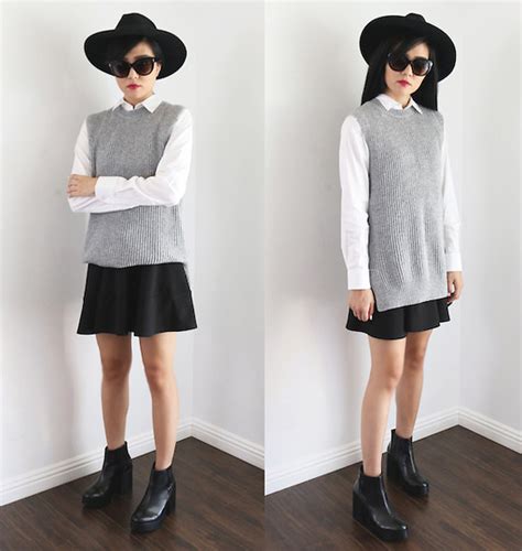 Outfit Ideas in Black, White and Gray - Outfit Ideas HQ