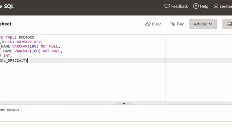 How To Create Table Using Sql Live Sql Sqllive Youtube