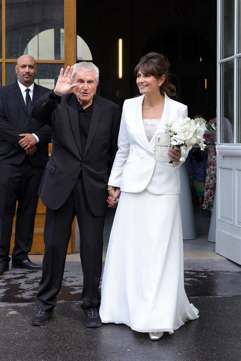 Val Rie Perrin En Robe Longue Et Blazer Pour Pouser Claude Lelouch