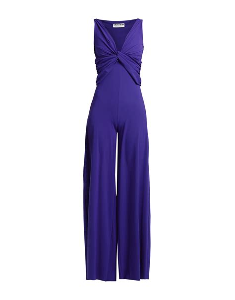 Chiara Boni La Petite Robe Jumpsuits In Purple Modesens