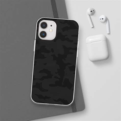 Black Camo Case Mens Phone Case Ts For Men Boyfriend Etsy