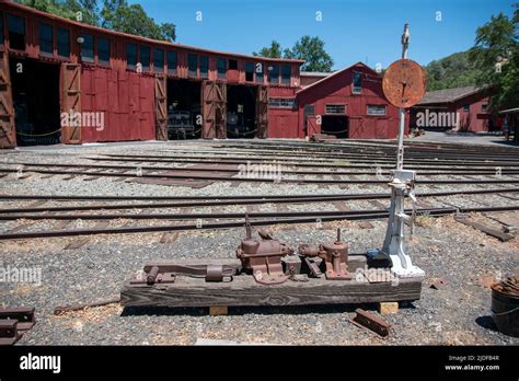 Railtown 1897 State Park Showcases Functioning Trains For Tourists In