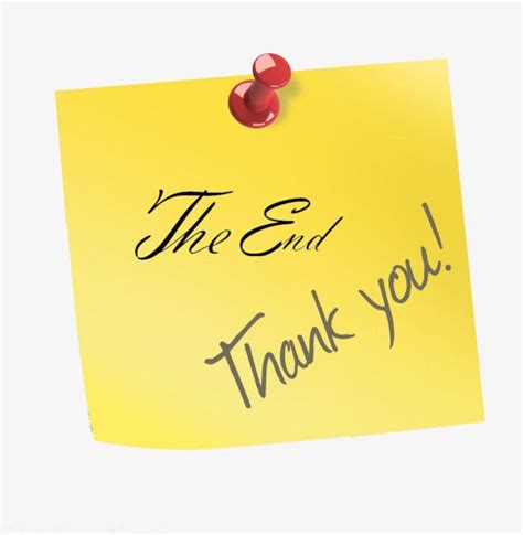 End Page Png Image Thanks For Watching The End Of The Page Thanks For