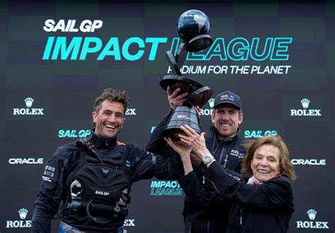 Sailgp New Zealand Sailgp Team Crowned First Ever Impact League Champions