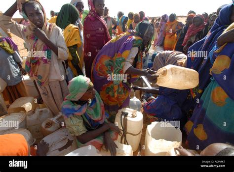 Africa Chad Toulum Camp For Sudanese Refugees Eastern Chad Women