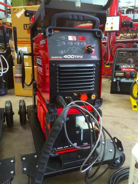 Lincoln Electric Invertec Tpx Hf Dc Water Cooled Tig Welding