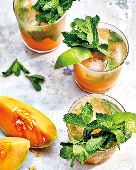 Mint and Melon Mojitos - Imbibe Magazine