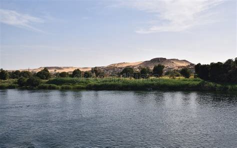 The Nile in Egypt stock photo. Image of river, cloud - 272800550