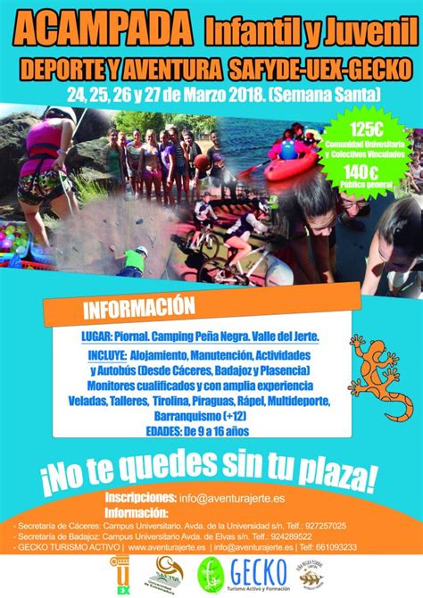 Modelo Cartel 2017 Gecko Definitivo Aventura Rafting Barranquismo