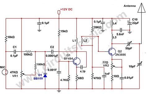 Fm Radio Transmitter Circuit Diagram Pdf