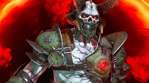 Doom Eternal Marauder Boss Fight Youtube