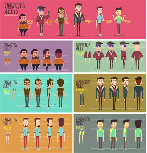 Vector Design Characters :: Behance