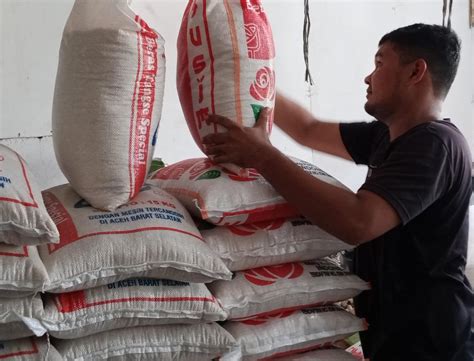 Harga Beras Naik Lagi Di Aceh Barat Per Kilogram Capai Rp Ribu