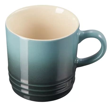 Caneca Cappuccino Le Creuset 200ml Esmaltada Cerâmica Ocean