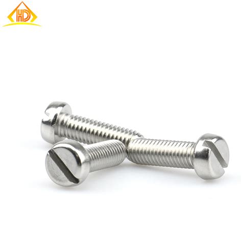 M5 Stainless Steel 304 Slotted Cheese Head Machine Screw Machine