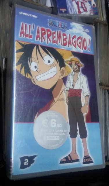 ONE PIECE ALL ARREMBAGGIO Vol 2 Vhs EUR 8 00 PicClick IT