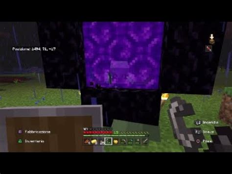 Creo Il Portale Del Nether Ma Succede Qualcosa Di Strano Matteonix