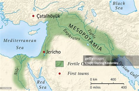 Fertile Crescent Blank Map