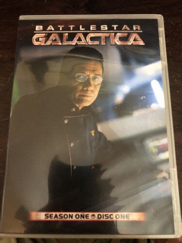 Battlestar Galactica Season 1 Disc 1 Space Edward James Olmos Katee