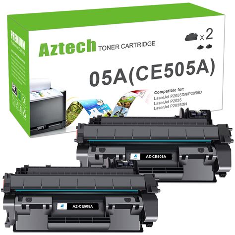 Aztech Compatible Toner Cartridge Replacement For Hp Ce505a 05a Hp