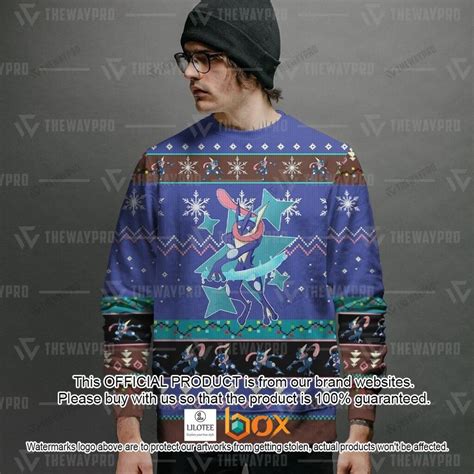HOT Anime Pokemon Greninja Sweater Express Your Unique Style With BoxBoxShirt