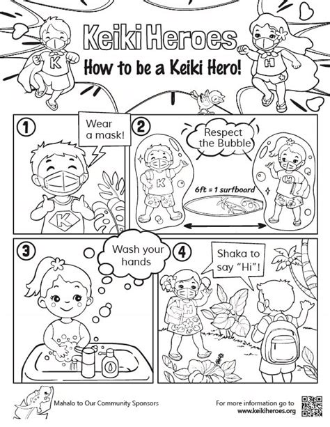 How To Be A Keiki Hero 11x17 Color Poster Keiki Heroes