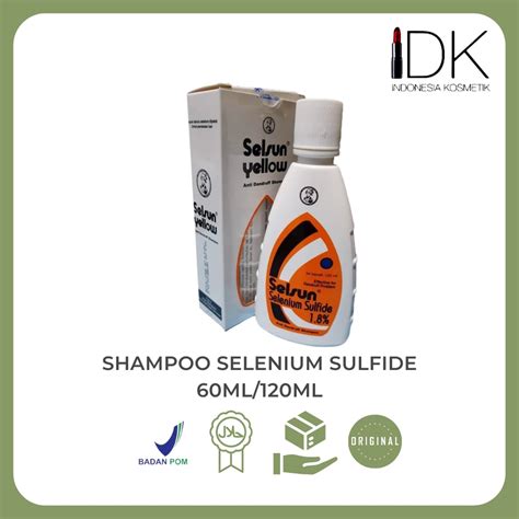 Selsun Yellow Selenium Sulfide Anti Dandruff Shampoo 60ml120ml