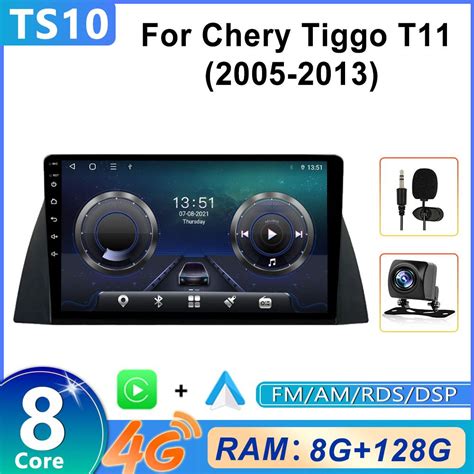 Штатная магнитола For Chery Tiggo t11 - Чери Тигго Т11 Андроид 4G-SIM ...