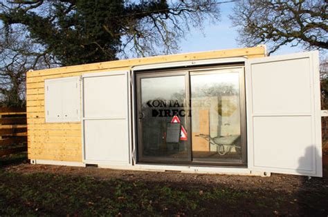 Shipping Container Conversions Ft Cladded Workshop Cs Case