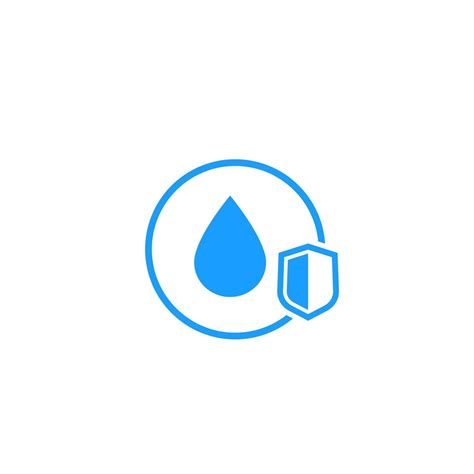 Waterproof Icon With Shield 2405749 Vector Art At Vecteezy