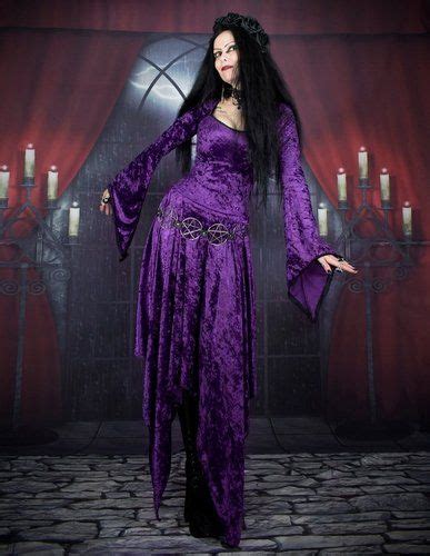 Velvet Elvenwitch Dress From Moonmaiden Gothic Clothing Co Uk