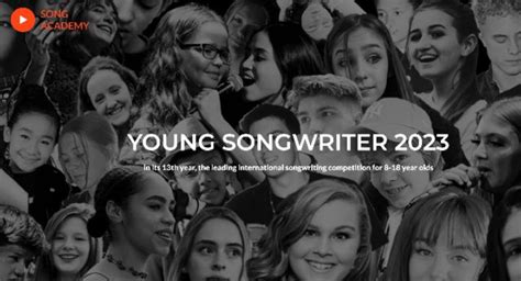 Young Songwriter Competition 2023 Is Underway