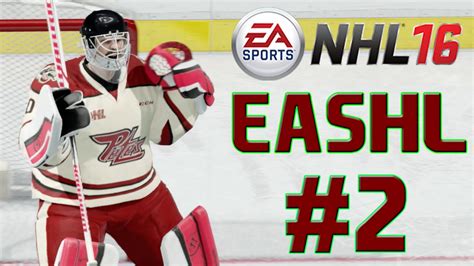 NHL 16 EASHL Gameplay 2 Making The CPU Look Good YouTube