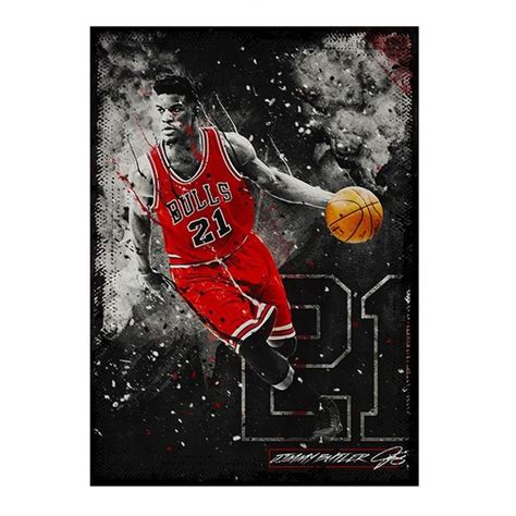 Ekart Jimmy Butler Basketbol Hediyelik Ahşap Tablo 32CM Fiyatı