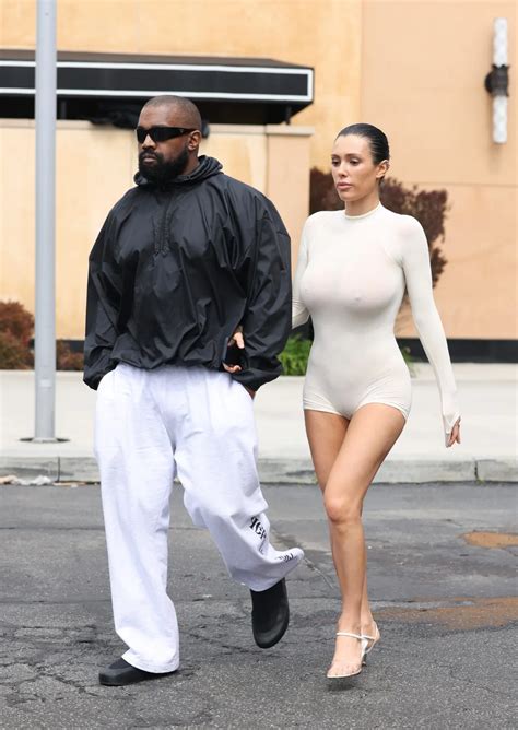 Bianca Censori Kanye West At It Again In La Parading Virtually Naked Blacksportsonline