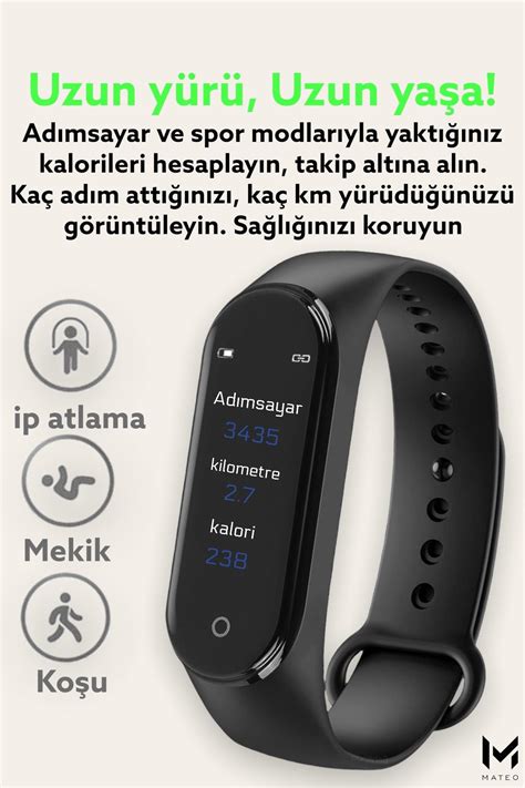 M4 Akıllı Bileklik Renkli Ekran HZL Store