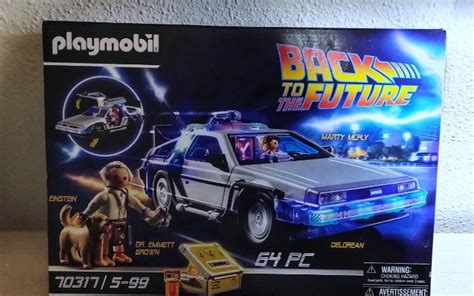 Playmobil Coche Delorean Regreso Al Futuro Nuevo Ref En Alicante