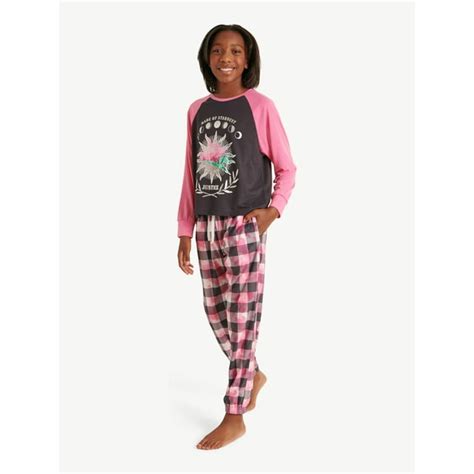 Shop Justice Holiday Girls Pajama Plaid Set 2 Piece Pajama Set Sizes